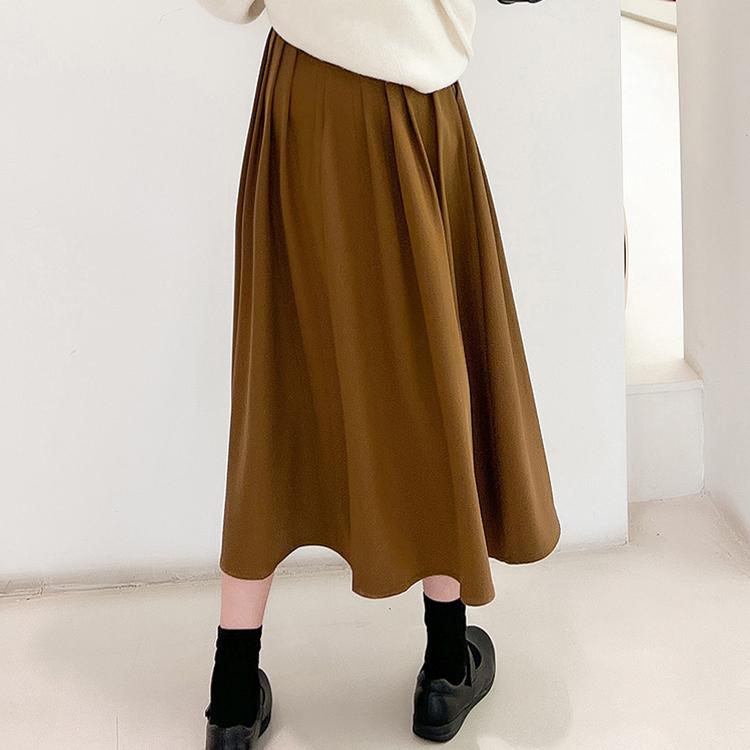 スカート レディース プリーツスカート ロング マキシスカート