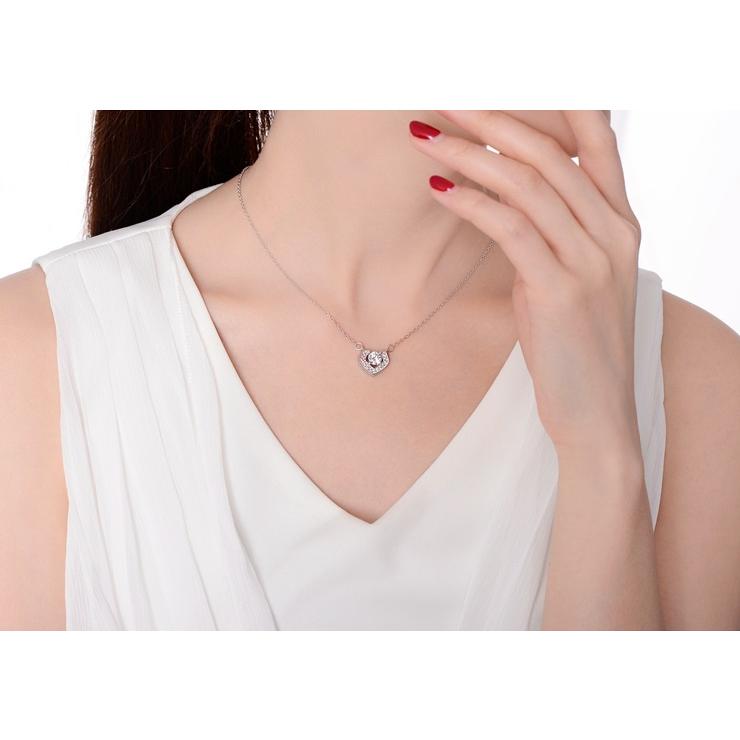 ネックレス レディース 上品/計15粒 0.81カラット 馬蹄ネックレス 人気 ホワイトデーお返し 記念日プレゼント 女性 お守り ホワイトデーお返し_6