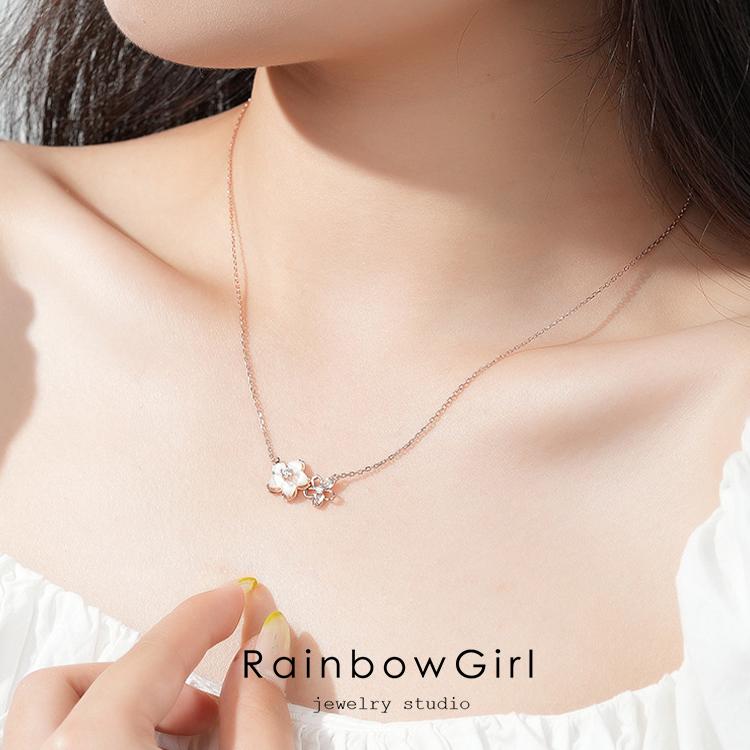 RainbowGirl(アクセサリー) ネックレス レディース さくら 桜 RainbowGirl(アクセサリー) ネックレス レディース さくら 桜