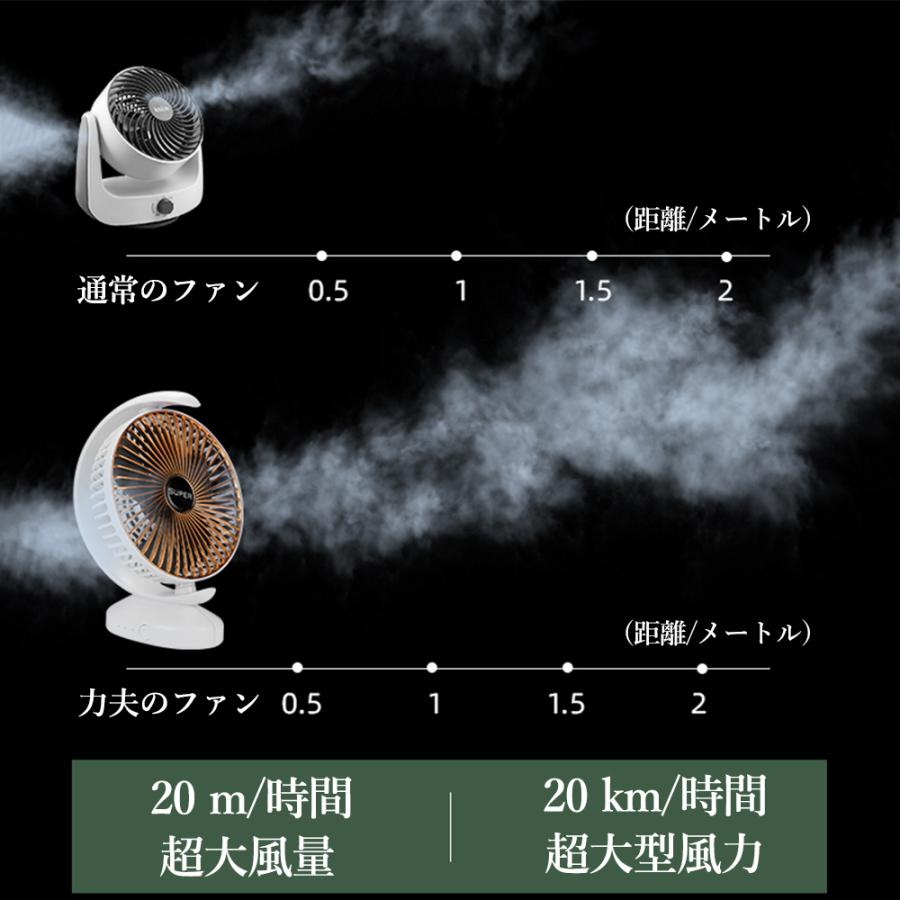 【２年質保証】ハンディ扇風機 ハンディファン 冷風機 卓上 小型 dcモーター 携帯扇風機 ベビーカー 車用 48時間連続使用 首振り 強力 ミニ 低騒音｜eslye-led｜08