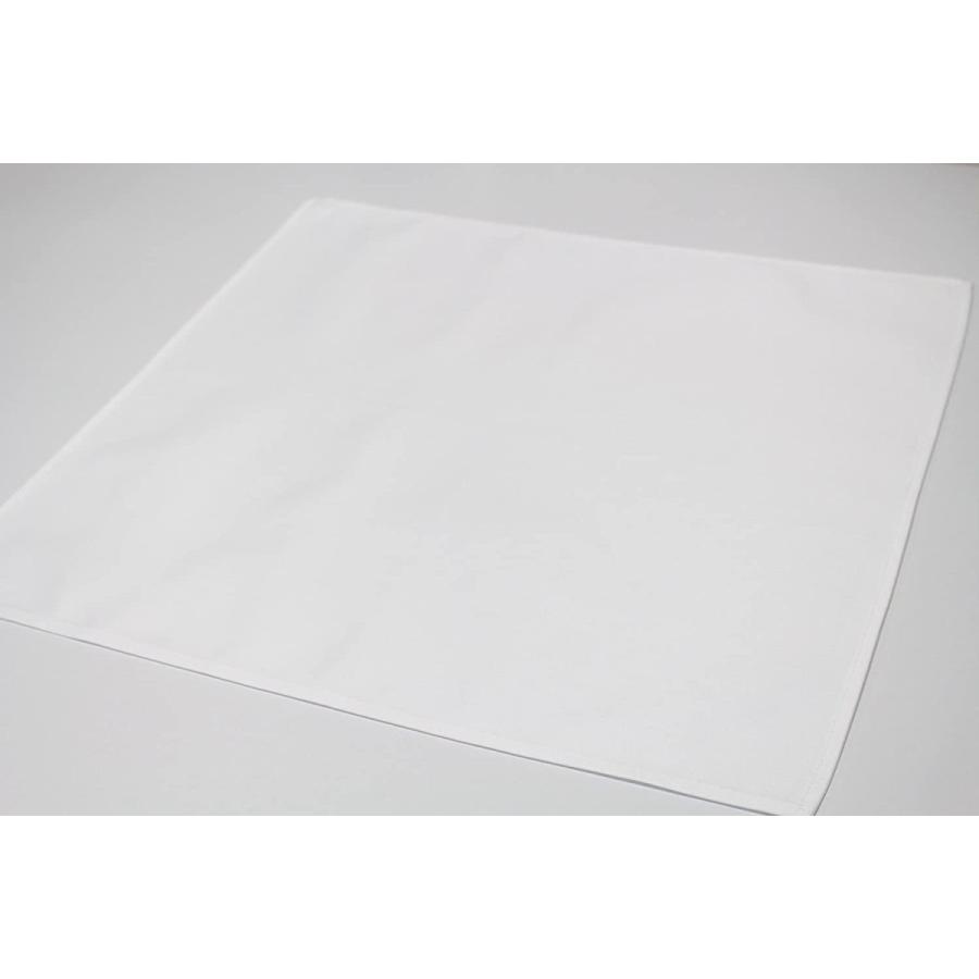 日本製 ワイントーション テーブルナプキン 綿100％ 51×51 朱子無地 (ホワイト, 3枚) |  | 02