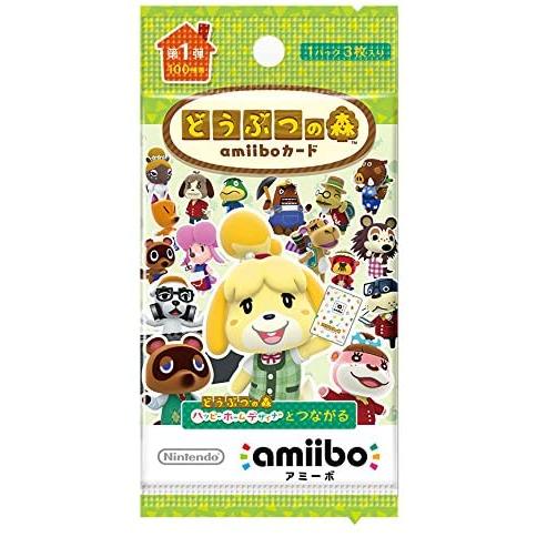 どうぶつの森amiiboカード 第1弾 単品パック 1袋3枚入り : ES どうぶつの森amiiboカード 第1弾 単品パック 1袋3枚入り : ES