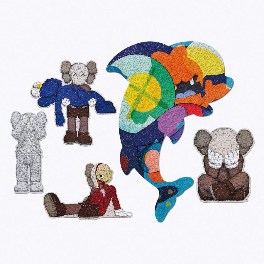 新品 KAWS TOKYO FIRST 2021 パズル全5種セット/ カウズ 東京