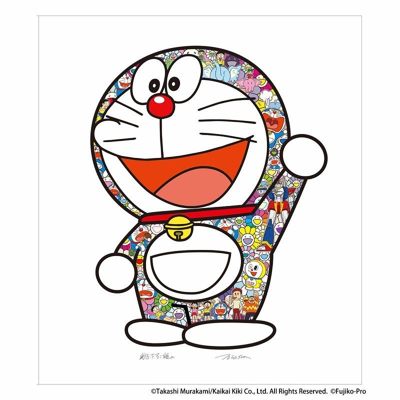 村上隆ポスター Ed1000 サイン入り ドラえもん えいえいおー Doraemon Murakamitakashi Kaikaikiki Poster Mu74 イースマイル333 通販 Yahoo ショッピング