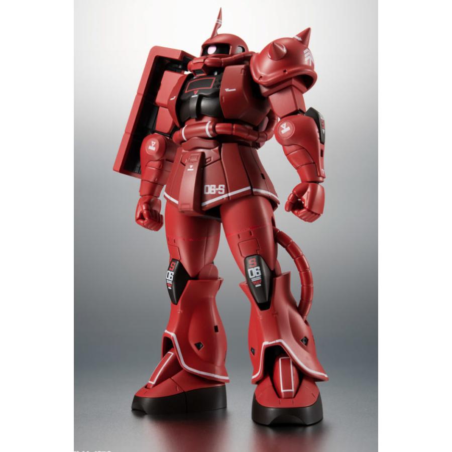 新品 TAMASHII NATIONS TOKYO 限定アイテム「ROBOT魂 SIDE MS MS-06S シャア専用ザク ver. A.N.I.M.E. 〜リアルマーキング〜」｜esmile444