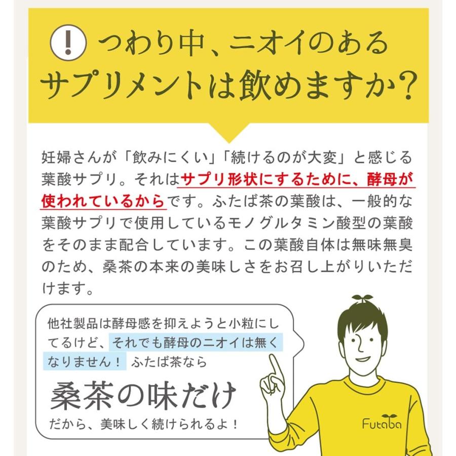 葉酸 サプリ お茶 桑の葉粉末 乳酸菌 鉄 カルシウム ふたば茶 | エソラ漢方薬本舗 | 18