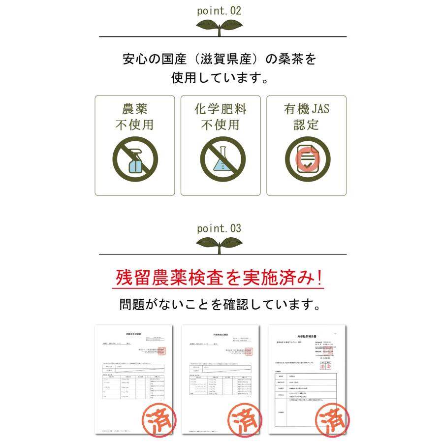 葉酸 サプリ お茶 桑の葉粉末 乳酸菌 鉄 カルシウム ふたば茶 | エソラ漢方薬本舗 | 20