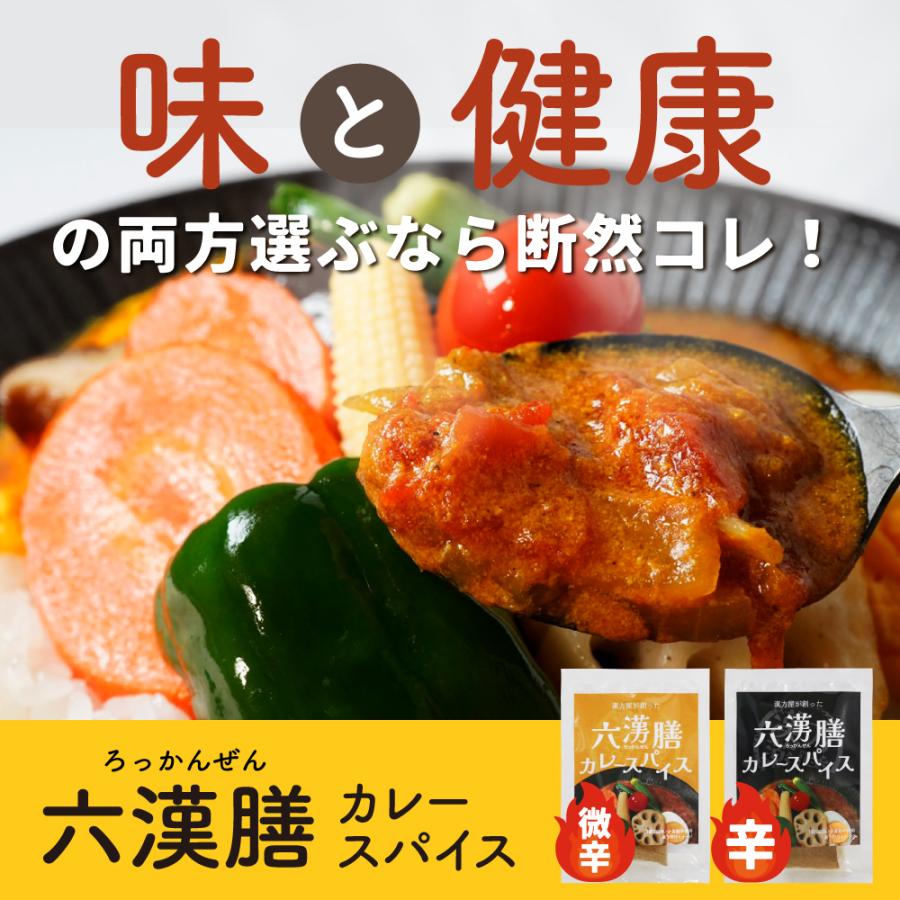 漢方 カレー スパイス　漢方屋が創った六漢膳カレースパイス　6種の和漢植物+30種類以上のスパイス配合　薬膳 | エソラ漢方薬本舗 | 06