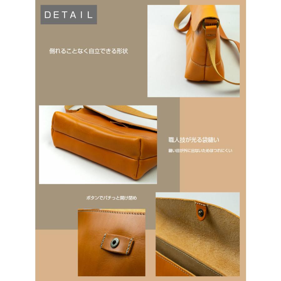 ショルダーバッグ 本革 栃木レザー レディース メンズ 斜め掛け 大人