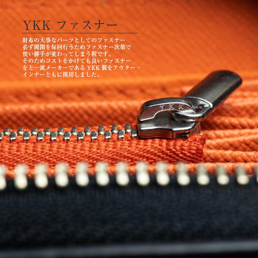長財布 カーボンレザー メンズ 財布 ラウンドファスナー YKK 長財布 カーボンレザー メンズ 財布 ラウンドファスナー YKK