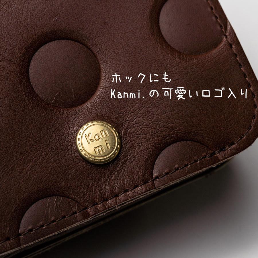 ミニ財布 レディース がま口 財布 kanmi 二つ折り お札おらない 小さい