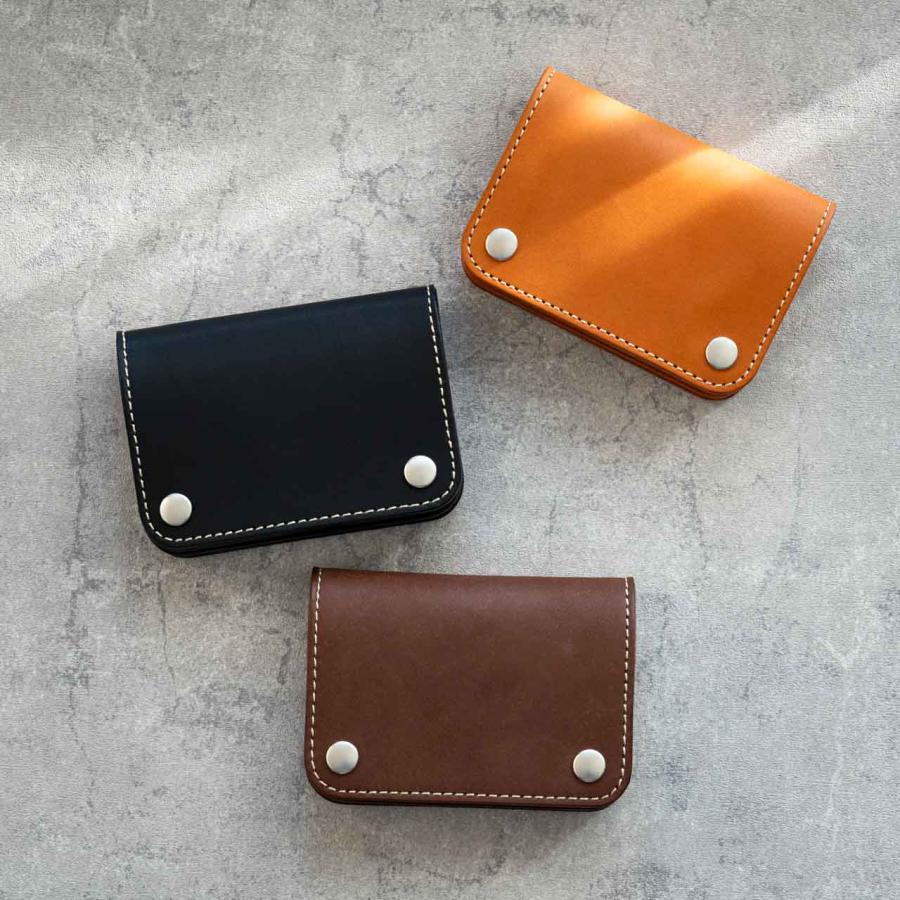 トラッカーウォレット 財布 メンズ 本革 栃木レザー ミドル ヌメ革