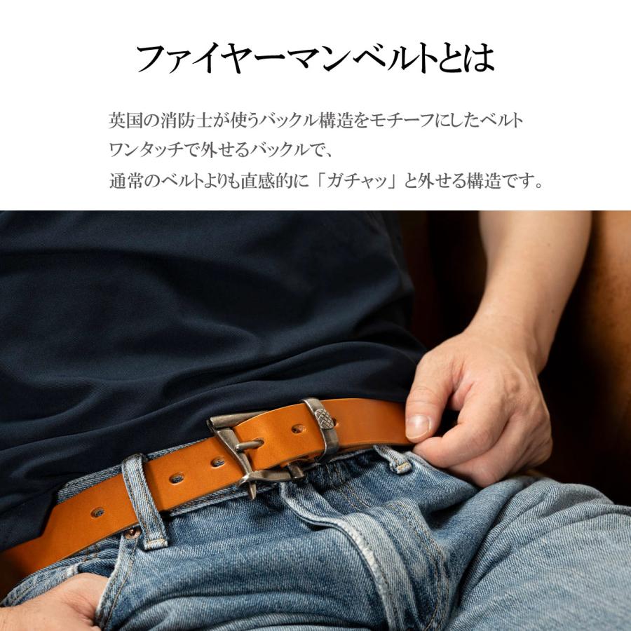天神ワークス ベルト 栃木レザー ヌメ革 32インチ 日本製 アメカジ ワーク Leather Belt- BE403 – 天神ワークス