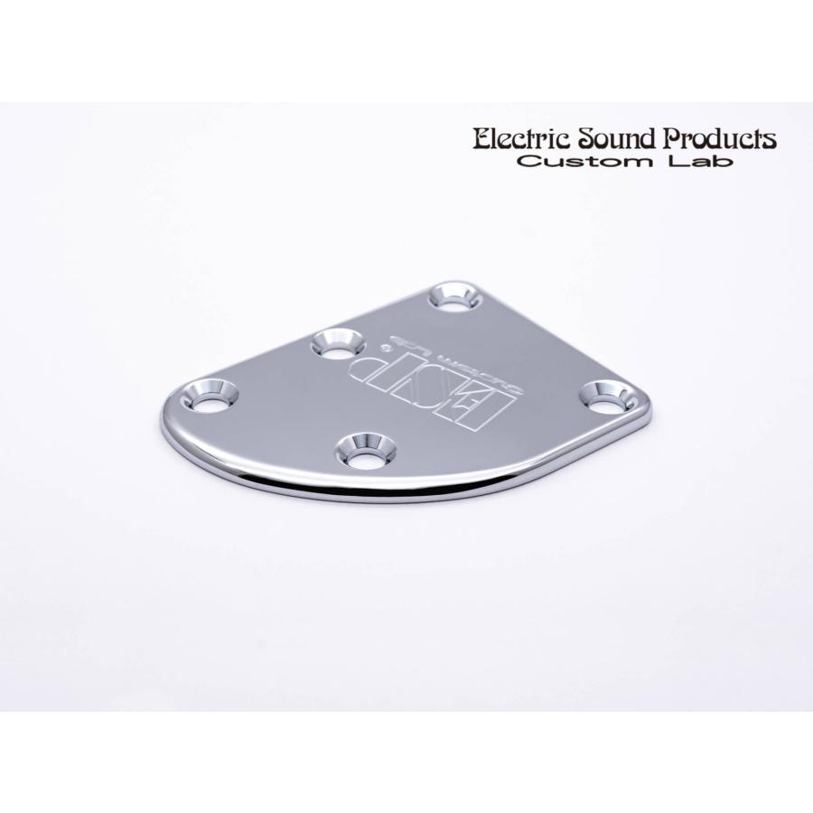 T-5 Neck Set Plate Brass Normal Chromeの画像