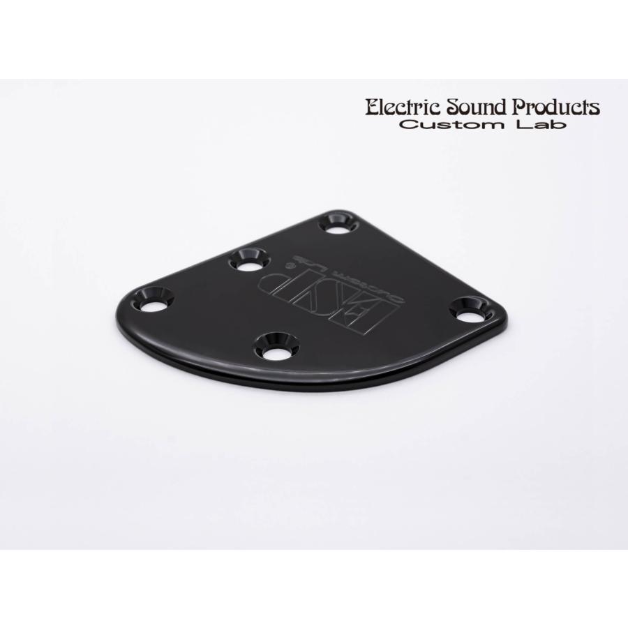 T-5 Neck Set Plate Brass Wide Blackの画像