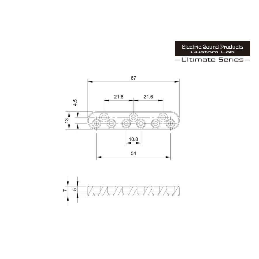 ESP String Back Plate 6 Chrome_2