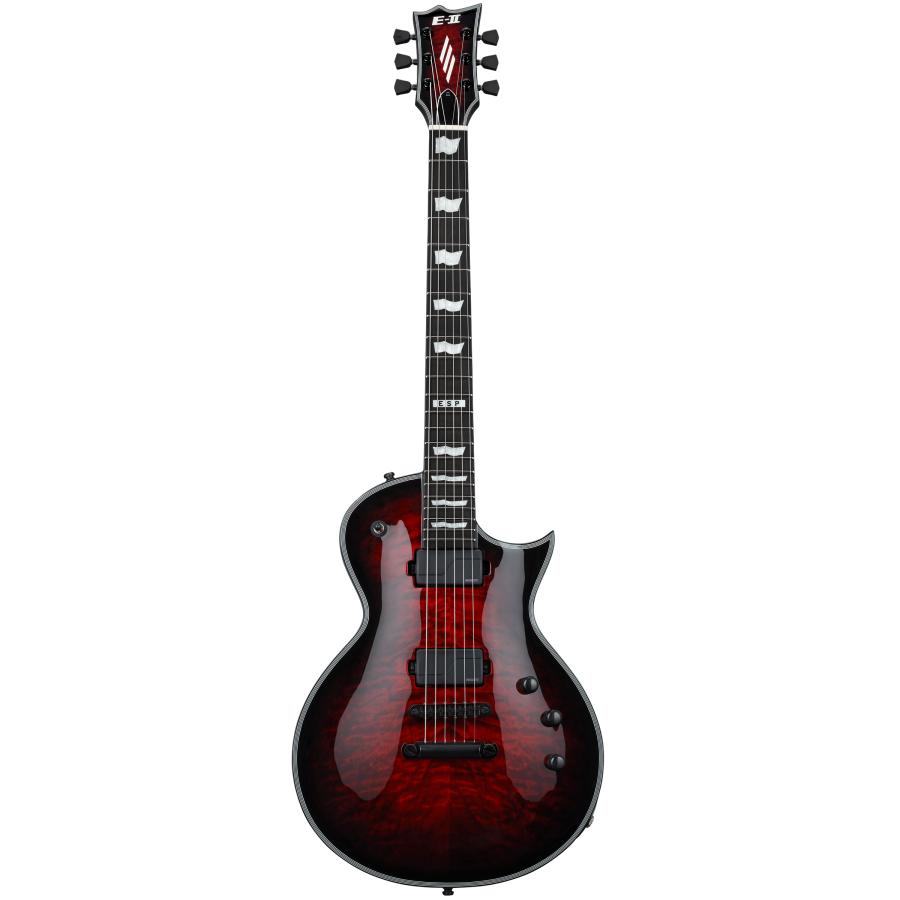 ESP E-II EC-QM FL / See Thru Black Cherry Sunburst : ESP-BIGBOSS