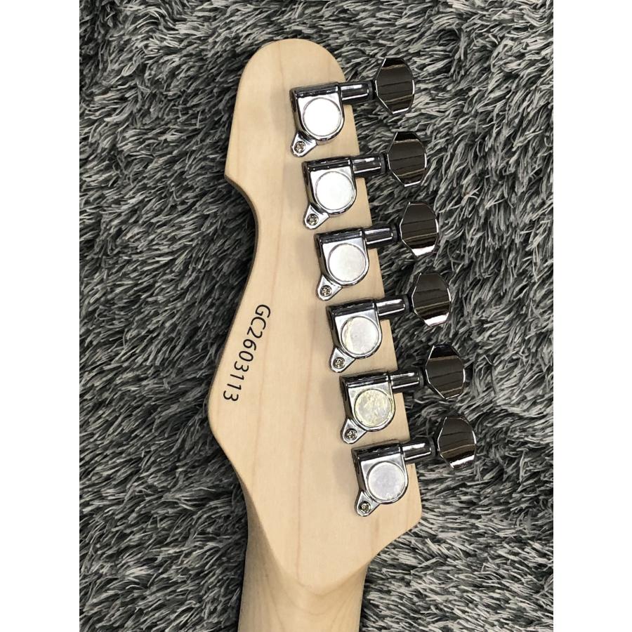 【YAHOOショッピング限定ワンオフ仕様】 G-SNAPPER-CTM See Thru Red(2ハムバッカー仕様＆コイルスプリットスイッチ付) シリアルNO.GC2603113の画像