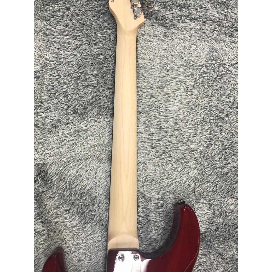 【YAHOOショッピング限定ワンオフ仕様】 G-SNAPPER-CTM See Thru Red(2ハムバッカー仕様＆コイルスプリットスイッチ付) シリアルNO.GC2603113の画像