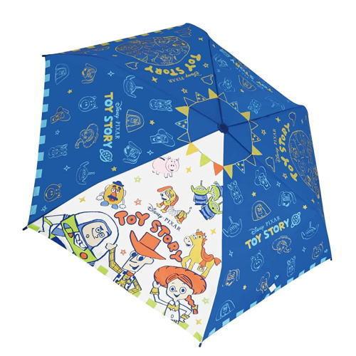 キャラクター折畳傘 アンブレラ ディズニー トイ ストーリー フェイス 折りたたみ傘 上等