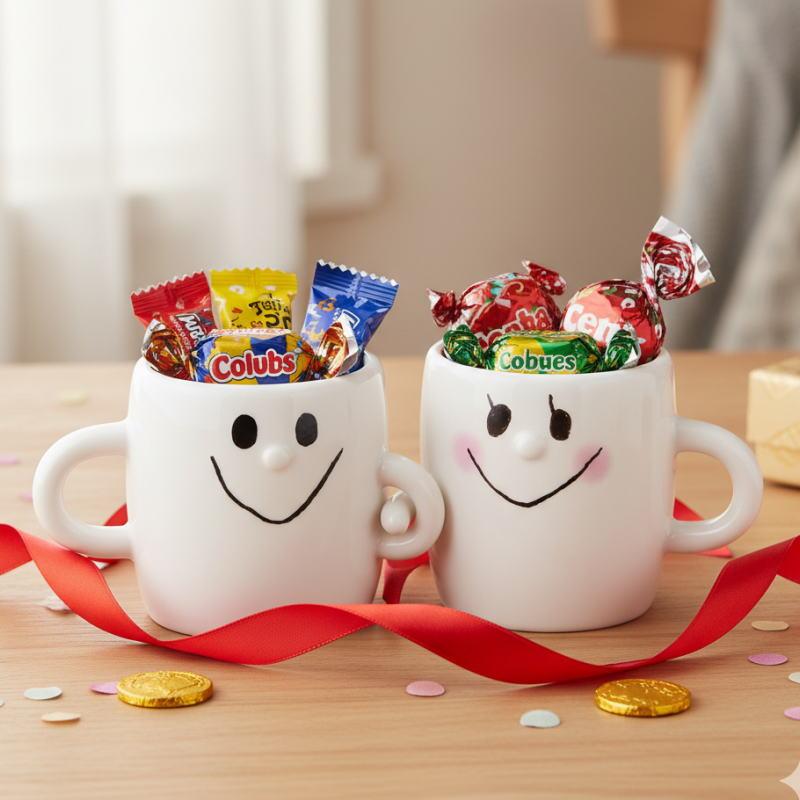 ペアマグCUP ペアマグカップ ハートマグ 結婚祝い ギフト なかよしペア
