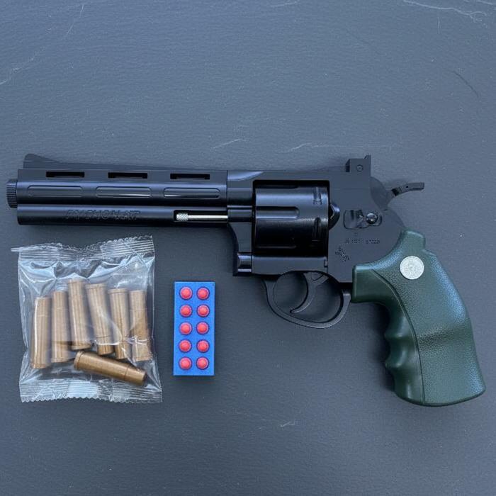 マグナムスター トイガン スポンジ弾 排莢式 的当て シューティング