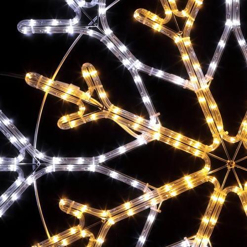 LEDチューブライトDX スノーフレーク クリスマス イルミネーション WG-23495_1
