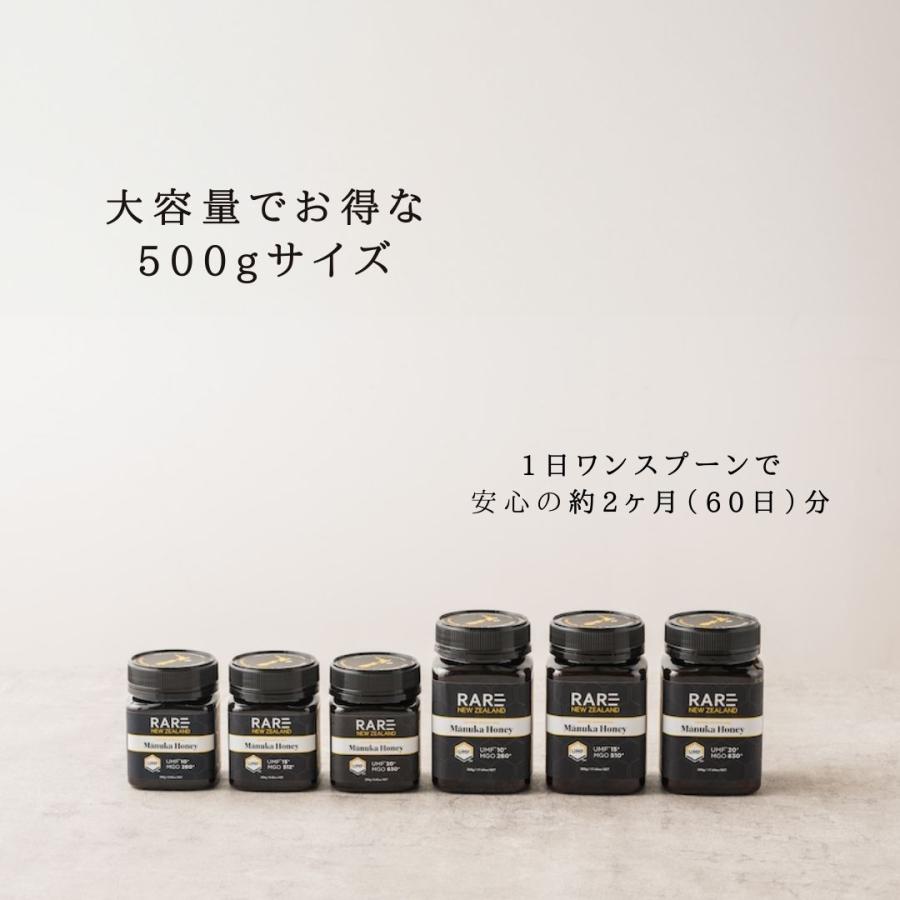 マヌカハニー UMF15+ MGO510+相当 500g 送料無料 レアNZ アクティブ値試験分析書付 NZ産 100％天然はちみつ 爆買 | BeeMe | 02