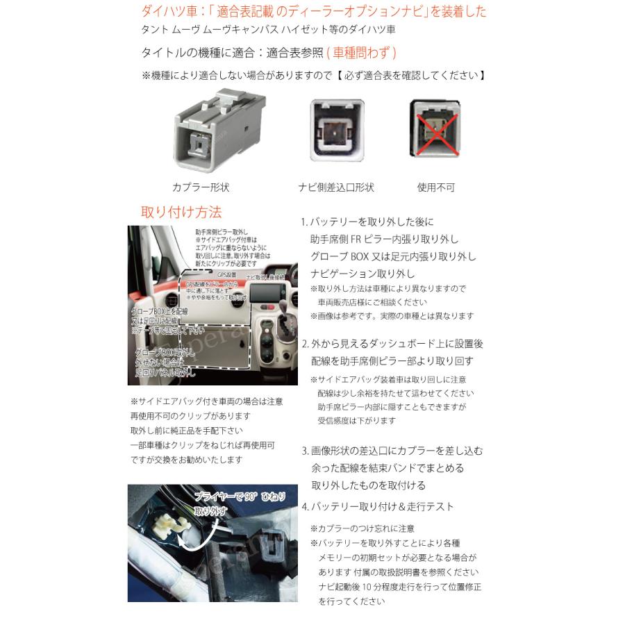 DAIHATSU GPSナビゲーションシステム 公式】ハイゼットトラックのナビ・オプション｜ダイハツ