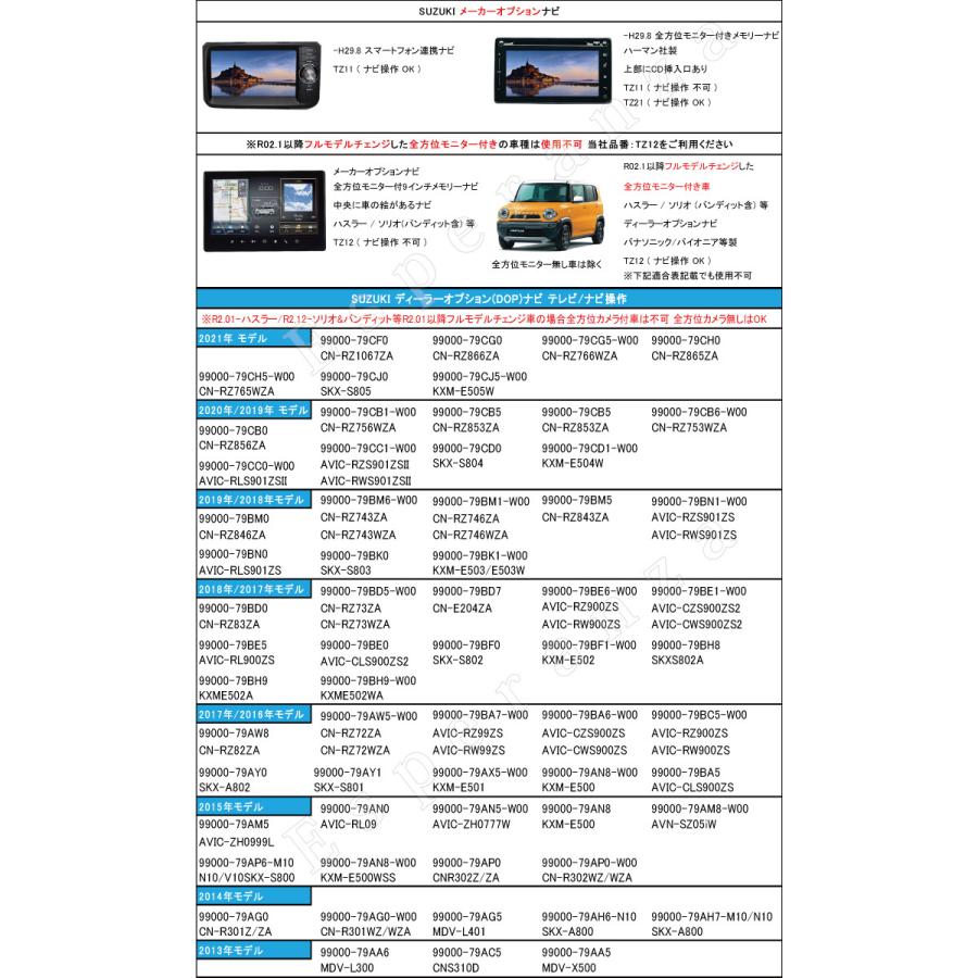 ハスラー テレビキット ナビキット スズキ 走行中 テレビ 見れる ナビ操作 スマートフォン連携ナビ Mr31s Mr41s H25 12 H27 11 Suzuki Tz11 8 Esperanza 通販 Yahoo ショッピング