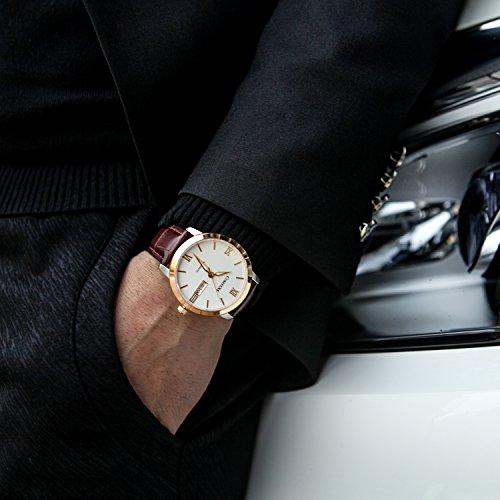 Comtex 機械式 自動巻き 手巻き アナログ ピンクゴールド Www Spanskivina Com