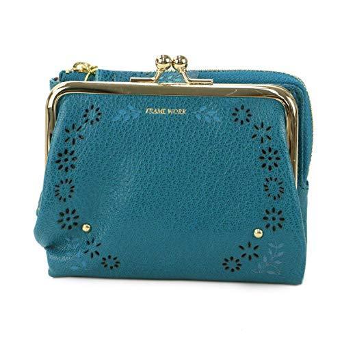 ショッピング大特価 フレームワーク 小銭入れ付き二つ折り財布 本革 プルーズ レディース 安い専門店 Ssl Daikyogo Or Jp