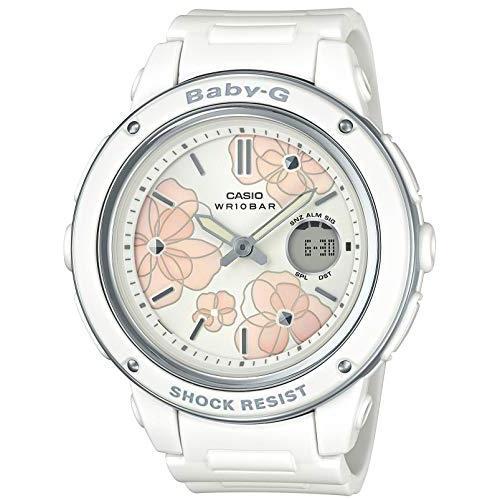 売れ筋がひ新作！ ベビージー 腕時計 [カシオ] Floral ホワイト レディース BGA-150FL-7AJF Series Dial 腕時計