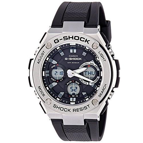 大きい割引 [カシオ]腕時計 GショックG-STEELアナログ - デジタルワールドタイム GST-S110-1A ソーラー メンズ [並行輸入品] 腕時計