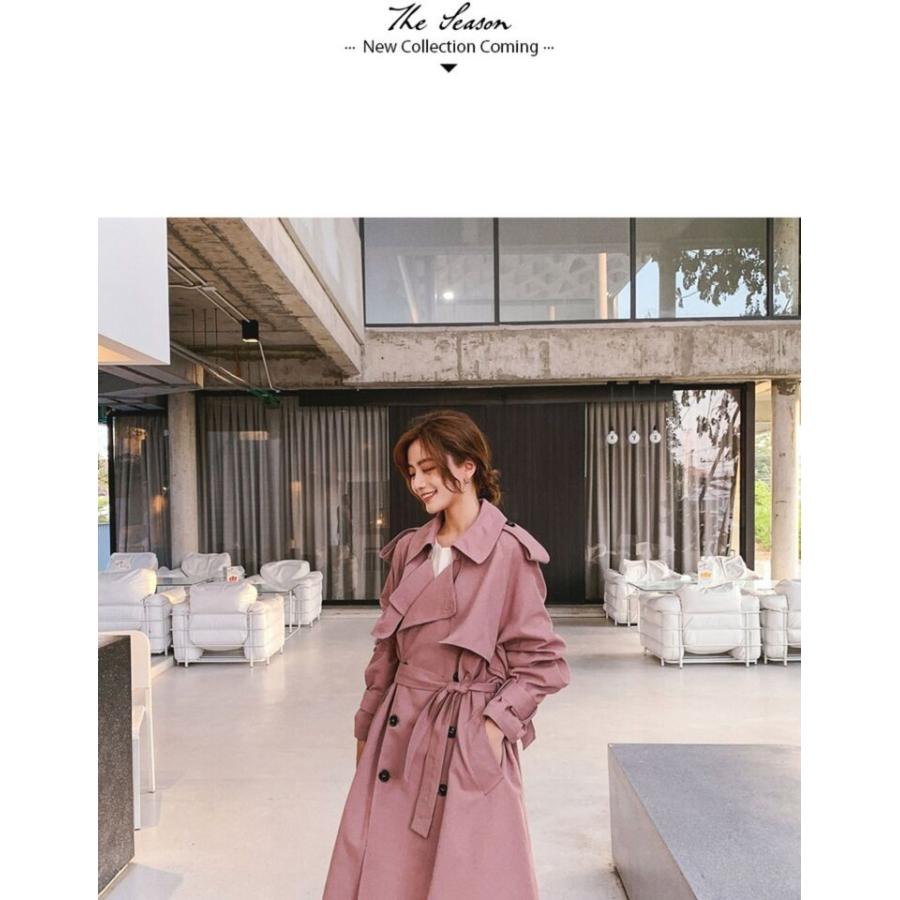 レディース アウター トレンチコート トレンチ ロング スプリングコート 春 秋 お洒落 ロング丈 綺麗め 安い 可愛い ゆったり Yasu リラークショップ 通販 Yahoo ショッピング