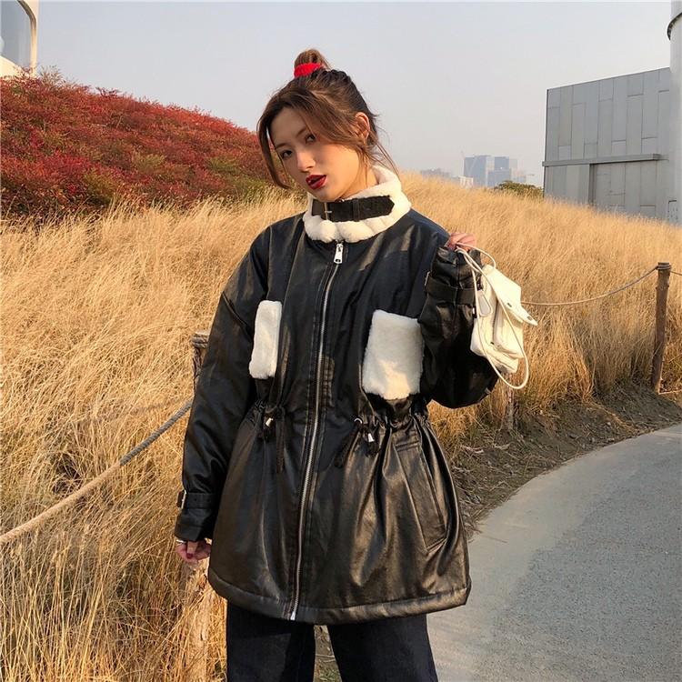 冬 コート ジャケット ミドル丈 ミドルコート レディースジャケット レディース ジャンパー お洒落 エコファー ベルト Yasu リラークショップ 通販 Yahoo ショッピング