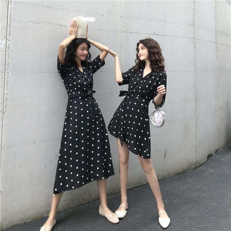 シャツワンピース ワンピース 安い 可愛い ドット 水玉 ロング ミニ ミニワンピ ロングワンピース 襟付き おしゃれ 大人可愛い Vネック ショート Yasu リラークショップ 通販 Yahoo ショッピング