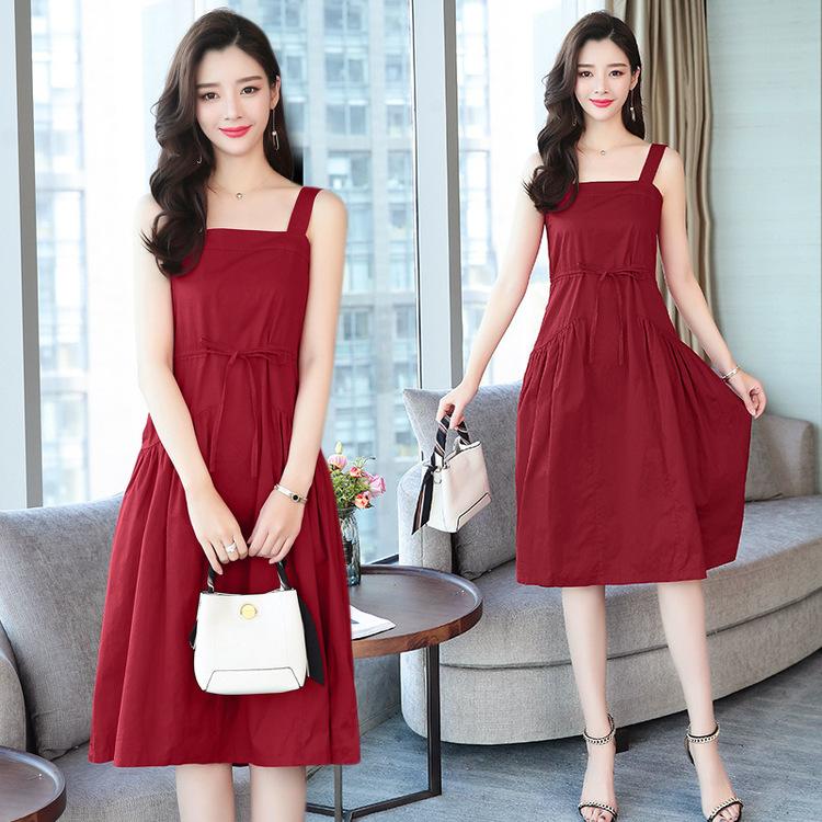 夏 ワンピース 安い 可愛い レディース 膝丈 フレア 膝丈 ひざ丈 Aライン キャミ キャミワンピース オトナ女子 大人カジュアル Yasu リラークショップ 通販 Yahoo ショッピング