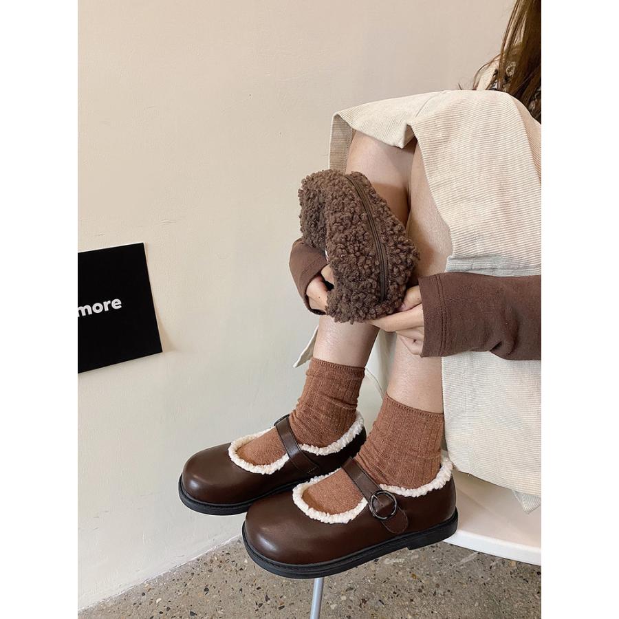 フラットシューズ レディース 靴 シューズ ムートン 暖か お出かけ カジュアル 安い 可愛い Yasu リラークショップ 通販 Yahoo ショッピング