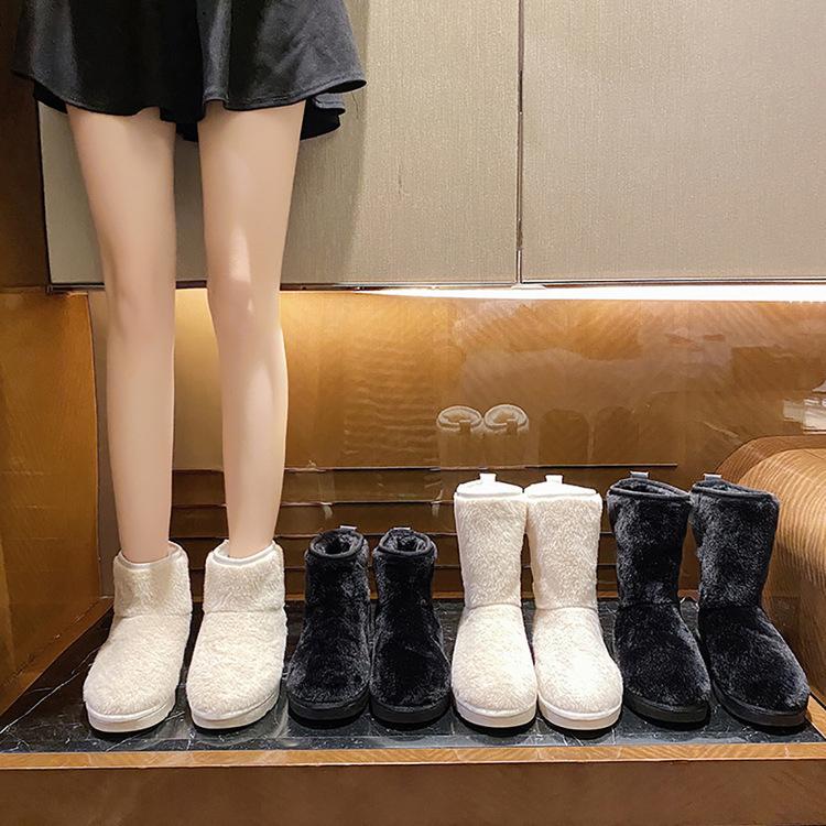 新作 秋 冬 ムートンブーツ エコファー ミドル ブーツ レディース シューズ 安い 可愛い お出かけ お洒落 カジュアル 大人カジュアル ミドル Yasu リラークショップ 通販 Yahoo ショッピング