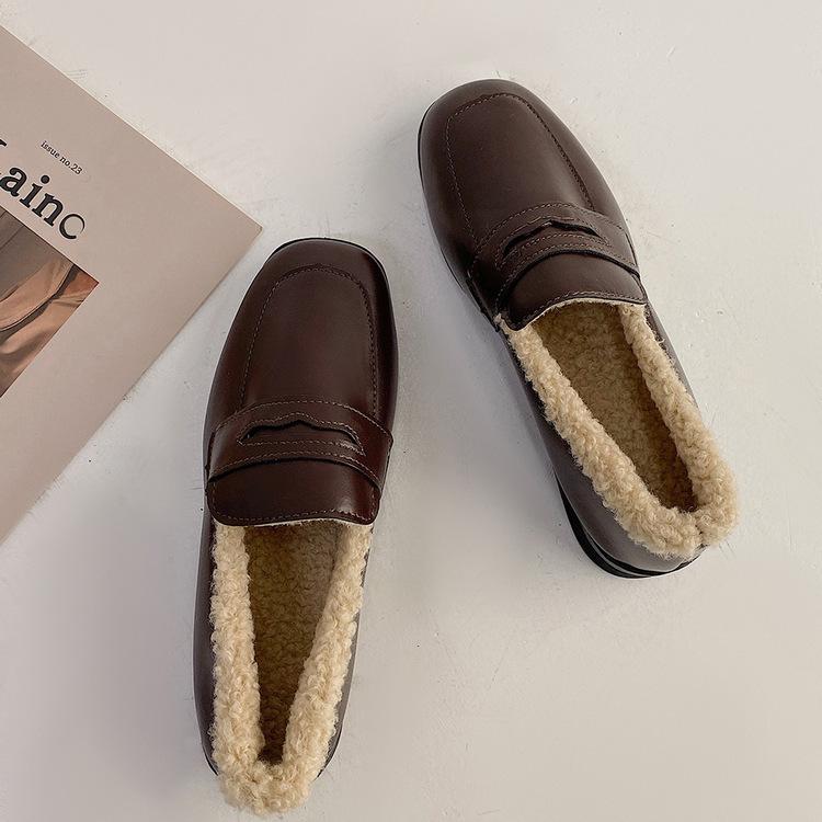 ローファー モカシン シューズ 靴 レディース 安い 可愛い シンプル お出かけ ムートン 秋 冬 カジュアル Yasu リラークショップ 通販 Yahoo ショッピング