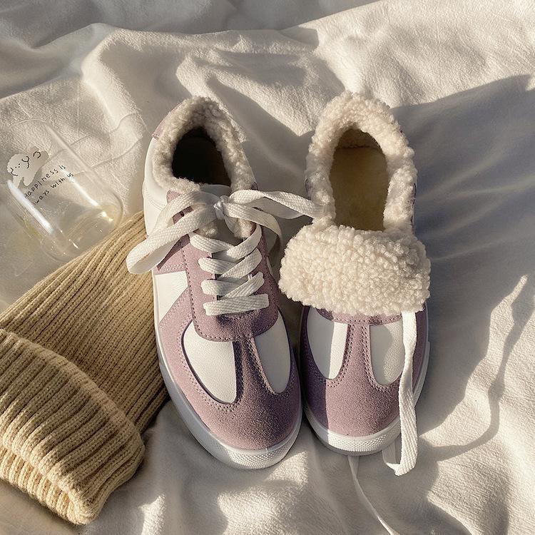 秋 冬 スニーカー 靴 シューズ レディース 大人可愛い 安い 可愛い カジュアル 大人カジュアル ムートン Yasu リラークショップ 通販 Yahoo ショッピング