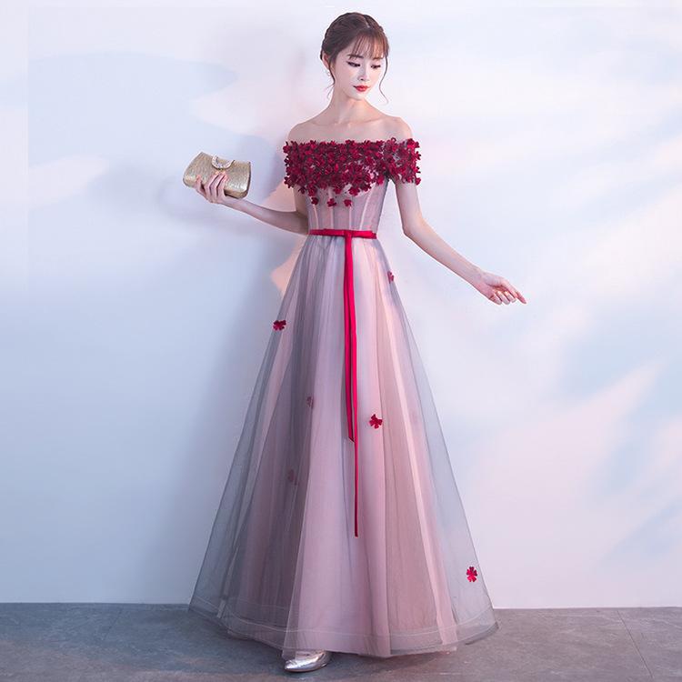 パーティードレス 安い 可愛い イブニングドレス 結婚式 披露宴 懇親会 2次会 パーティー ドレス シアー 花 モチーフ ロング Yasu リラークショップ 通販 Yahoo ショッピング