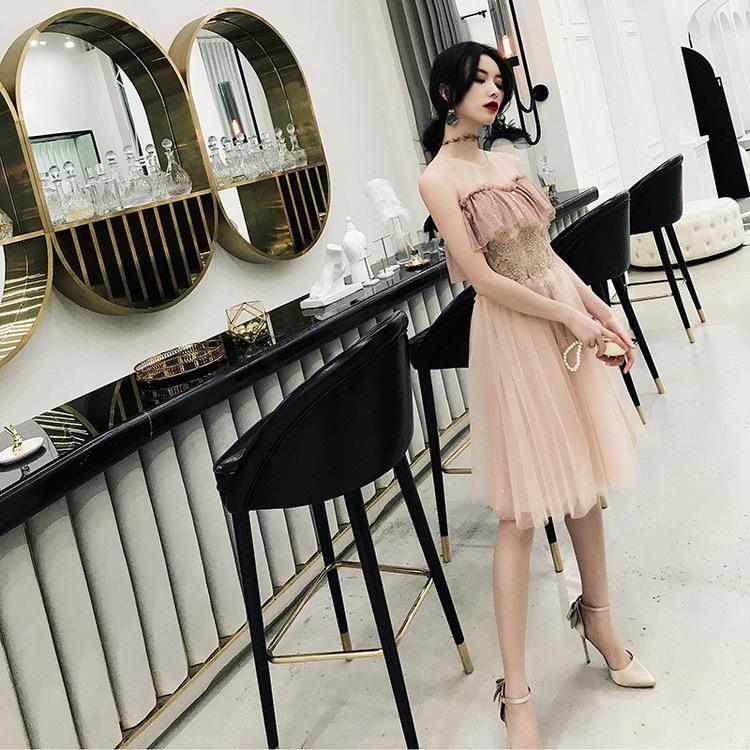 パーティードレス 安い 可愛い カラードレス イブニングドレス 結婚式 披露宴 パーティー 発表会 演奏会 フリル ミニドレス ショート Yasu リラークショップ 通販 Yahoo ショッピング