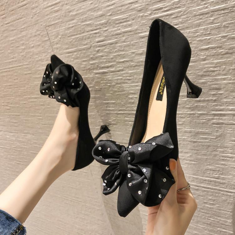 靴 パンプス レディース シューズ 可愛い 安い パーティーシューズ ハイヒール レース モチーフ フォーマル リボン Yasu リラークショップ 通販 Yahoo ショッピング