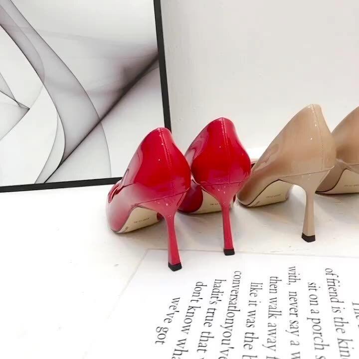 パンプス レディース シューズ 靴 可愛い 安い フォーマル ハイヒール パーティーシューズ お出かけ お呼ばれ ポインテッドトゥ エナメル Yasu リラークショップ 通販 Yahoo ショッピング