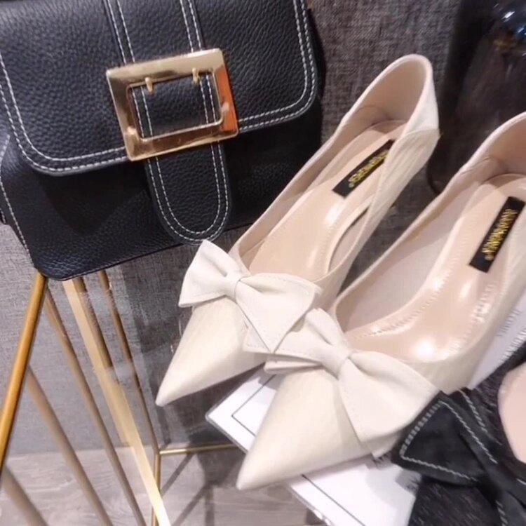 パンプス レディース シューズ 靴 安い 可愛い 綺麗め 大人 お呼ばれ お出かけ パーティー デザイン お洒落 リボン 通勤 Ol Yasu リラークショップ 通販 Yahoo ショッピング