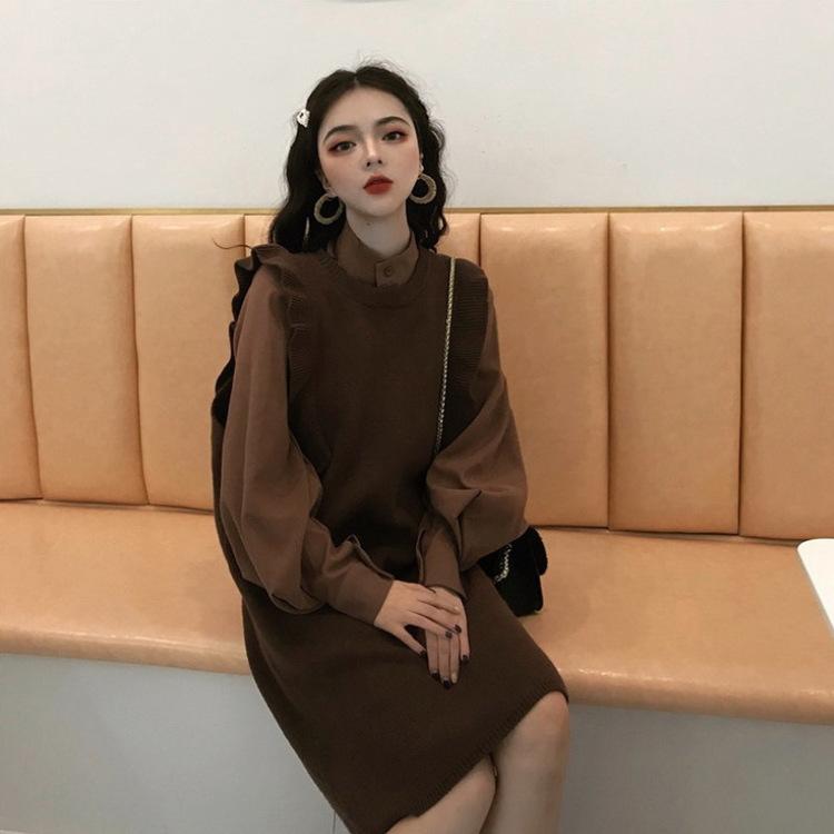 ツーピース セットアップ 安い 可愛い シャツブ ブラウス ワンピ ワンピース 2点セット ｉライン フリル 代 大人可愛い 食事会 Yasu リラークショップ 通販 Yahoo ショッピング