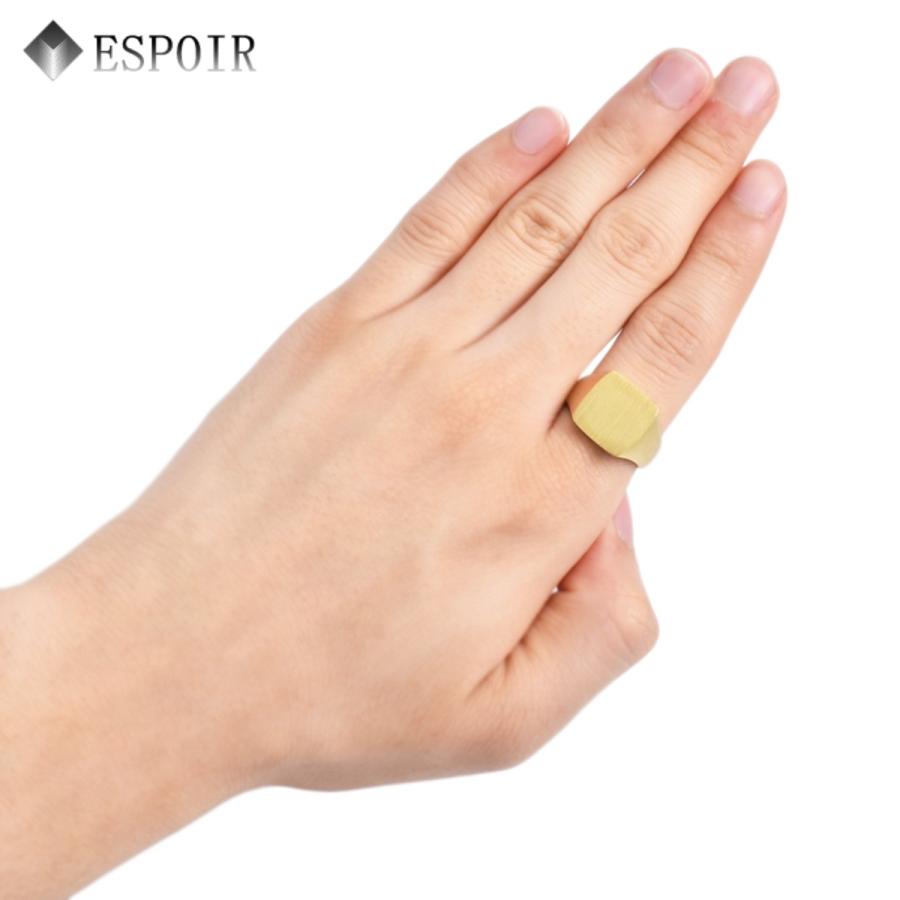 K18 18金 印台リング メンズ K18 Indai Ring エスプワール Yahoo ショップ 通販 Yahoo ショッピング