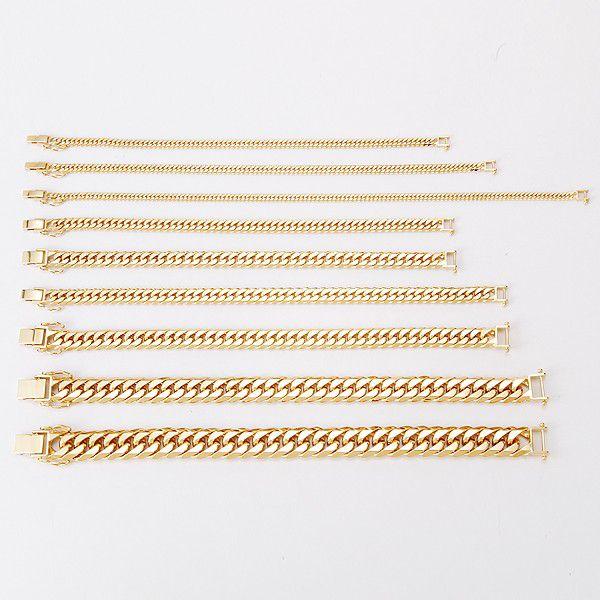 18金 喜平 ブレスレット K18 6面カットダブル 80g 21cm 造幣局検定マーク 刻印入り メンズ レディース キヘイ チェーン K186wdc80gbr エスプワール Yahoo ショップ 通販 Yahoo ショッピング